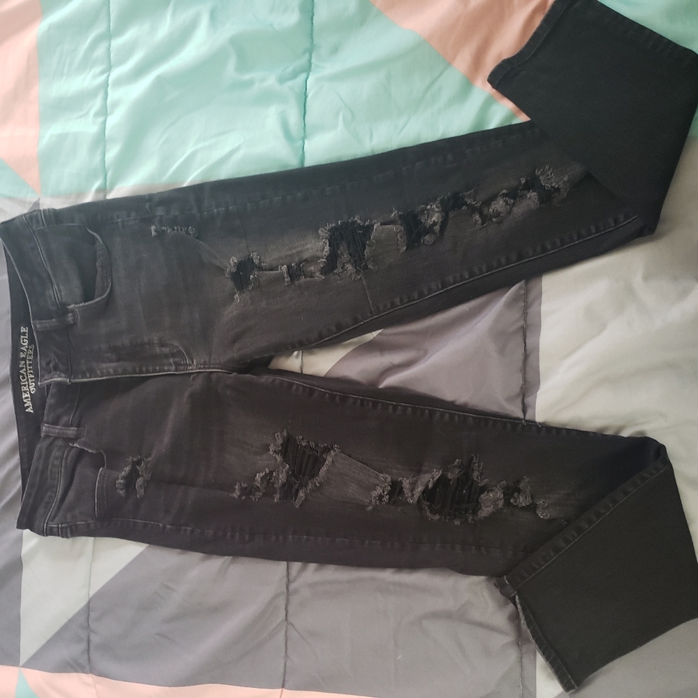 America Eagle Jeans, size 12, high rise